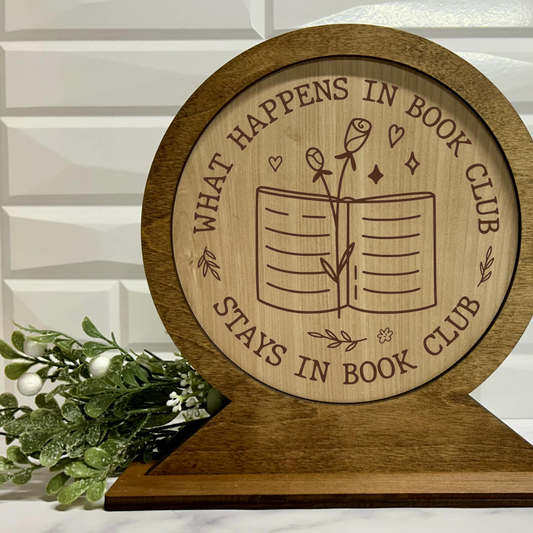 8” Insert - Book club